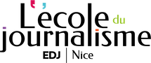 Logo EDJ Nice, L'école du journalisme, partenaire formation anglais
